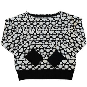 Anthropologie Maeve Sunshine Heart Cozy Sweater